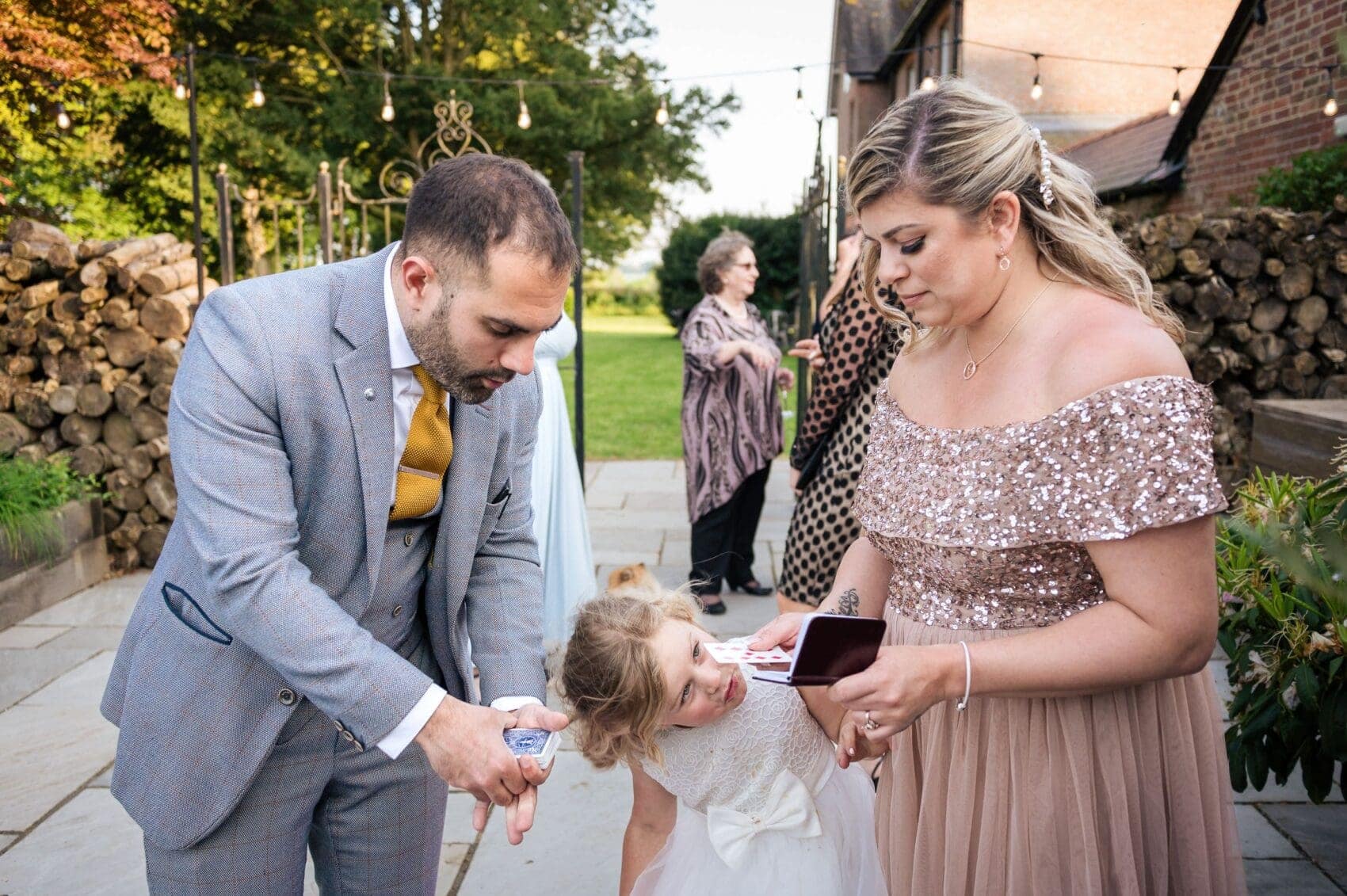 Magic by Alfie at Abbots Court wedding