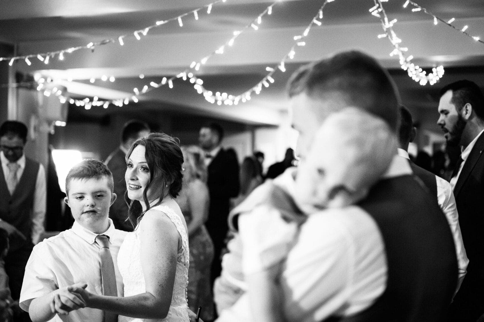 Bride dances at The Italian Villa in Poole