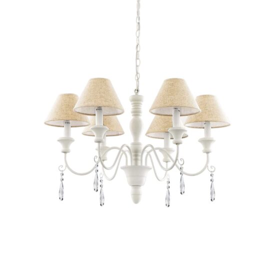 Pakabinamas šviestuvas PROVENCE SP6, 003399, Lima Design, Ideal Lux, Pakabinamas šviestuvas PROVENCE SP6, 003399