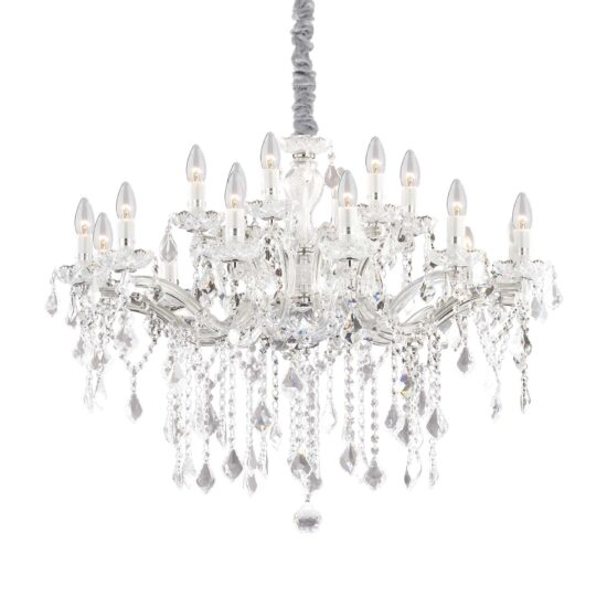 Pakabinamas šviestuvas FLORIAN SP18 CROMO, 075150, Lima Design, Ideal Lux, Pakabinamas šviestuvas FLORIAN SP18 CROMO, 075150