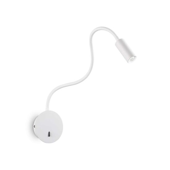 Sieninis šviestuvas FOCUS-2 AP BIANCO, 203171, Lima Design, Ideal Lux, Sieninis šviestuvas FOCUS-2 AP BIANCO, 203171