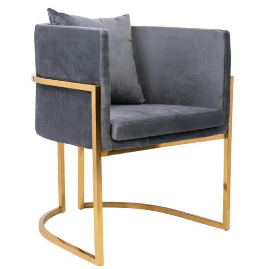 Fotelis - krėslas CHLOE VELVET, Lima Design, Valgomojo baldai, Fotelis - krėslas CHLOE VELVET