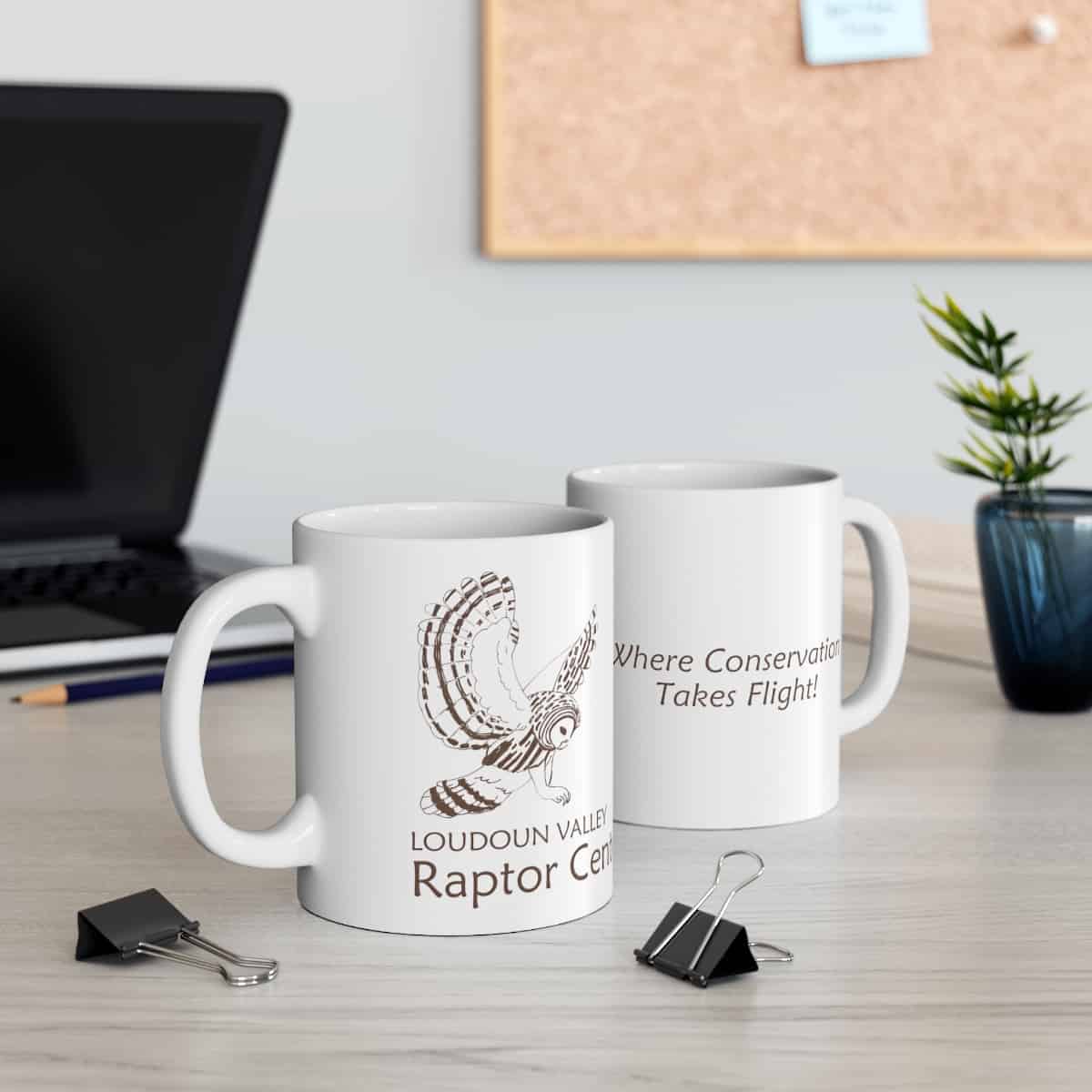 Ceramic Mug 11oz - Conservation - Brown