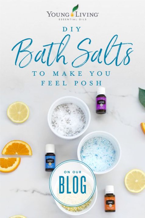 bath salts made with essential oils