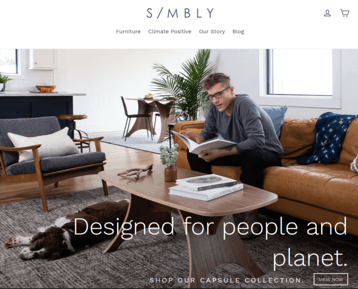 eco-friendly brand simbly