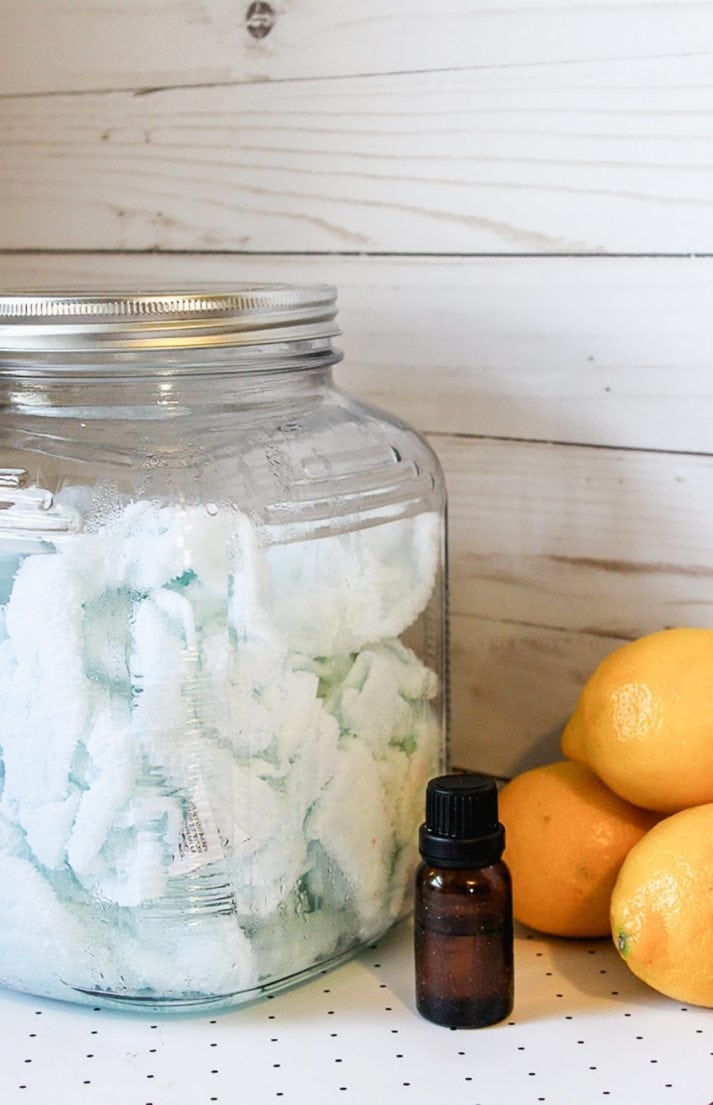 homemade disinfectant wipes