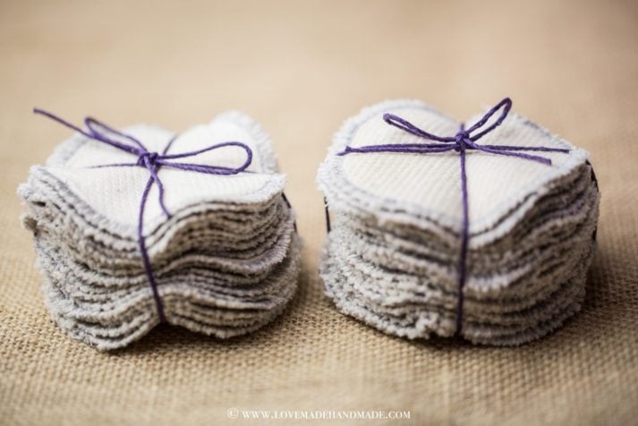 DIY zero-waste cotton pads