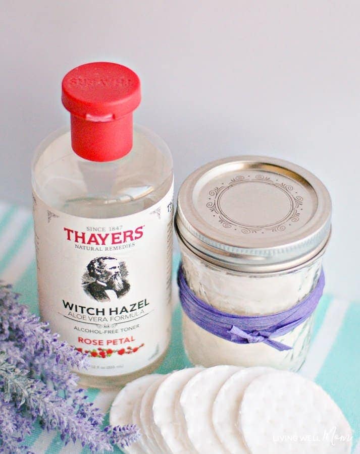 facial toner pads DIY