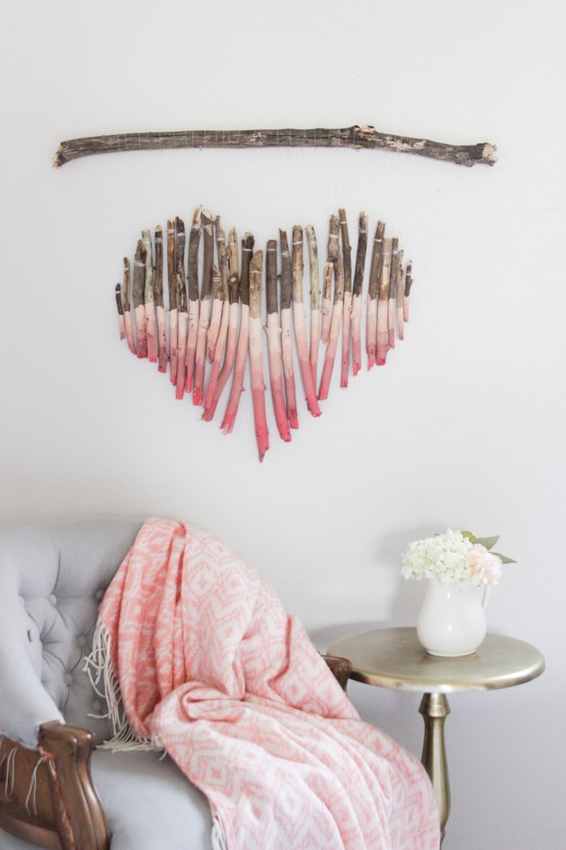 DIY tree branch nature decor