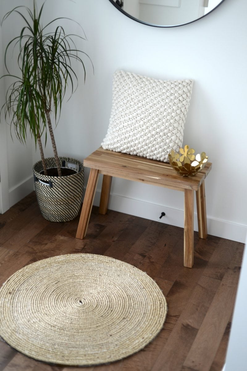 DIY rope doormat