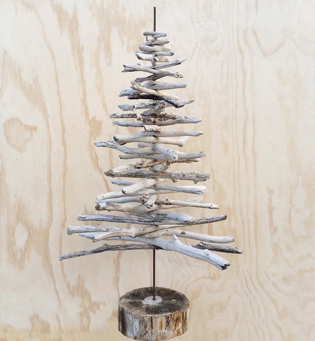 Driftwood Christmas tree
