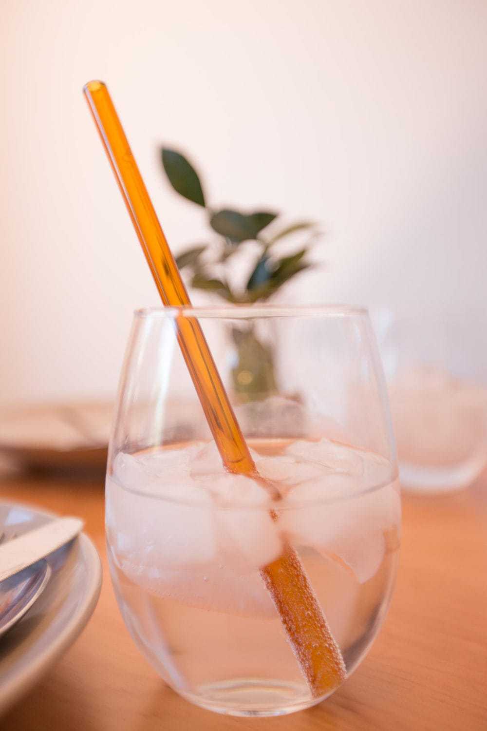 sustainable glass straw by Simply Straws