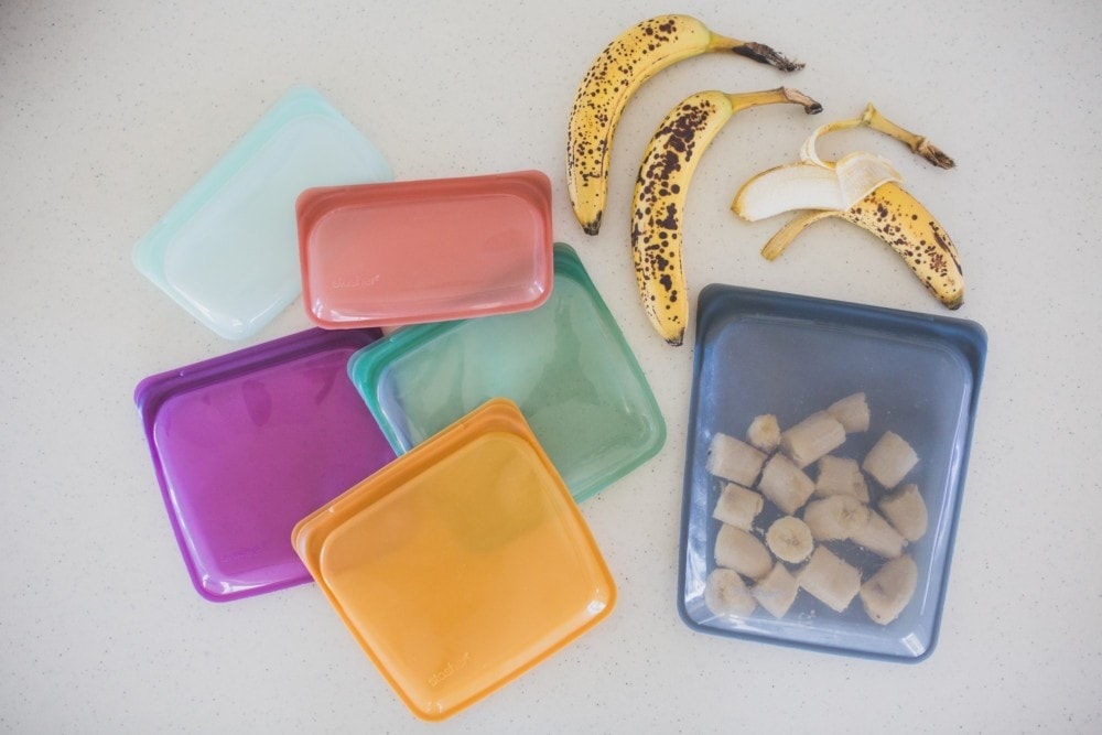 reusable plastic-free food storage bag