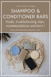 tips for using bar shampoo and conditioner