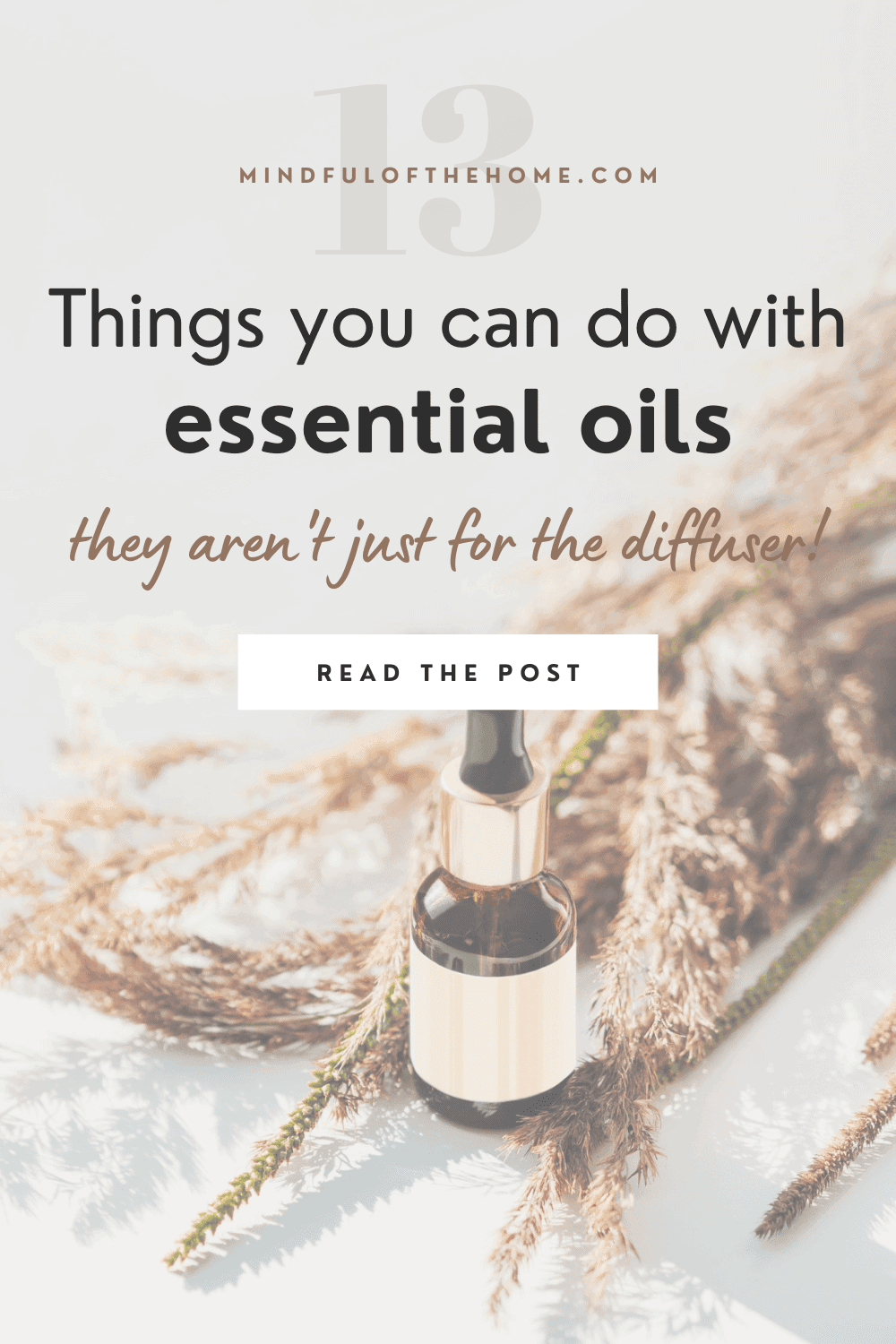 things you can do with essential oils - they aren't just for the diffuser!