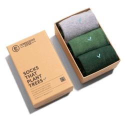 bundle socks that plant trees by conscious step