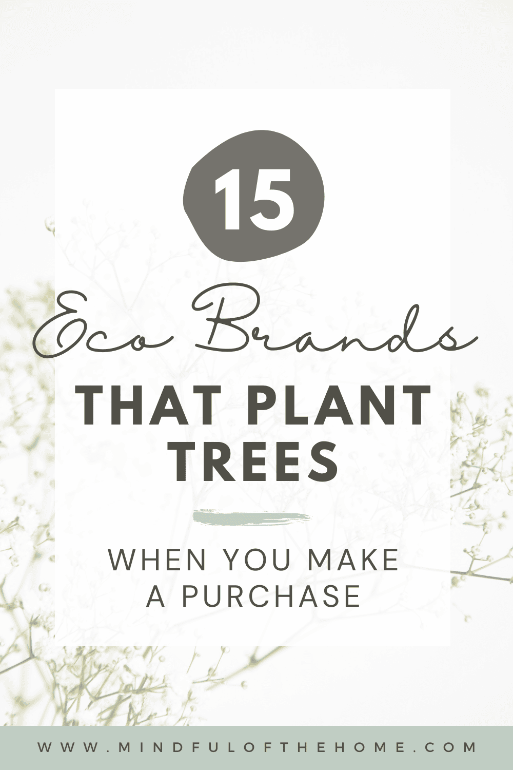 15 eco brands that plant trees when you make a purchase