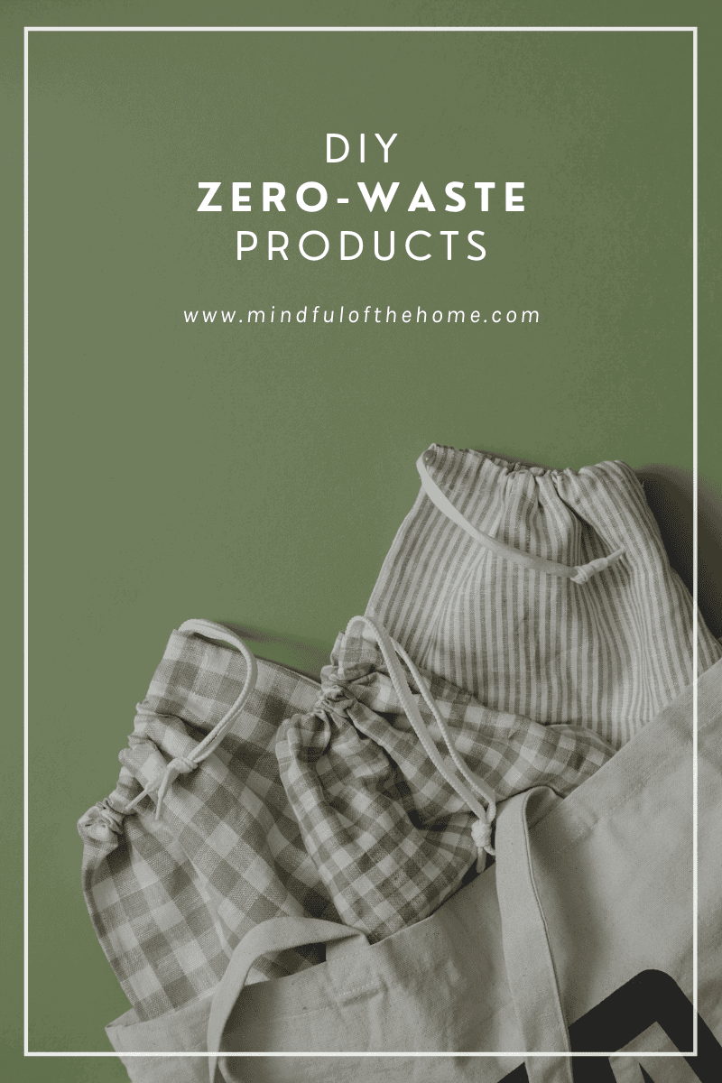 DIY zero-waste products 