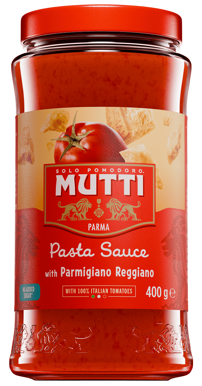 Pasta sauce with Parmigiano Reggiano