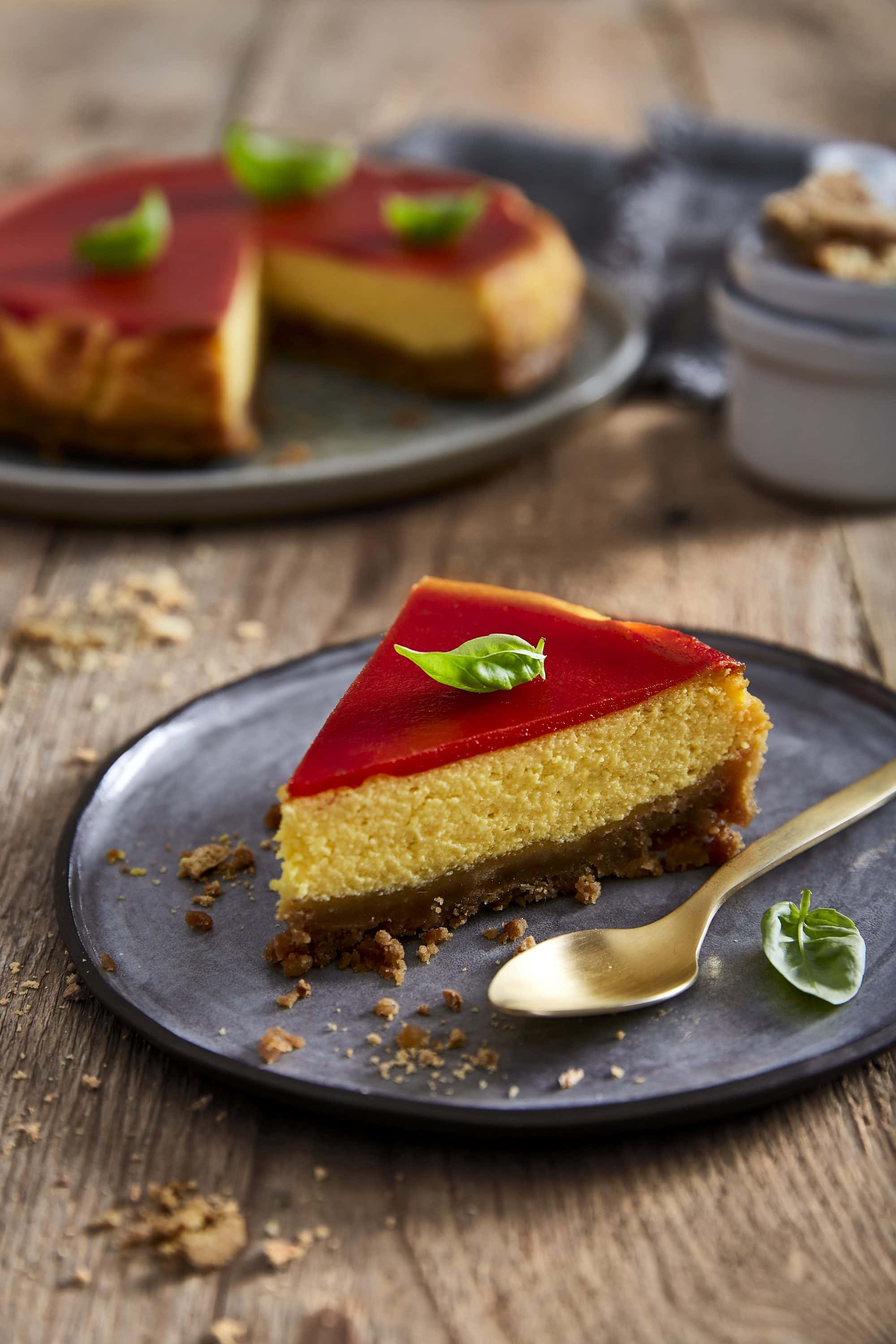 Alternativ cheesecake med tomatpuré