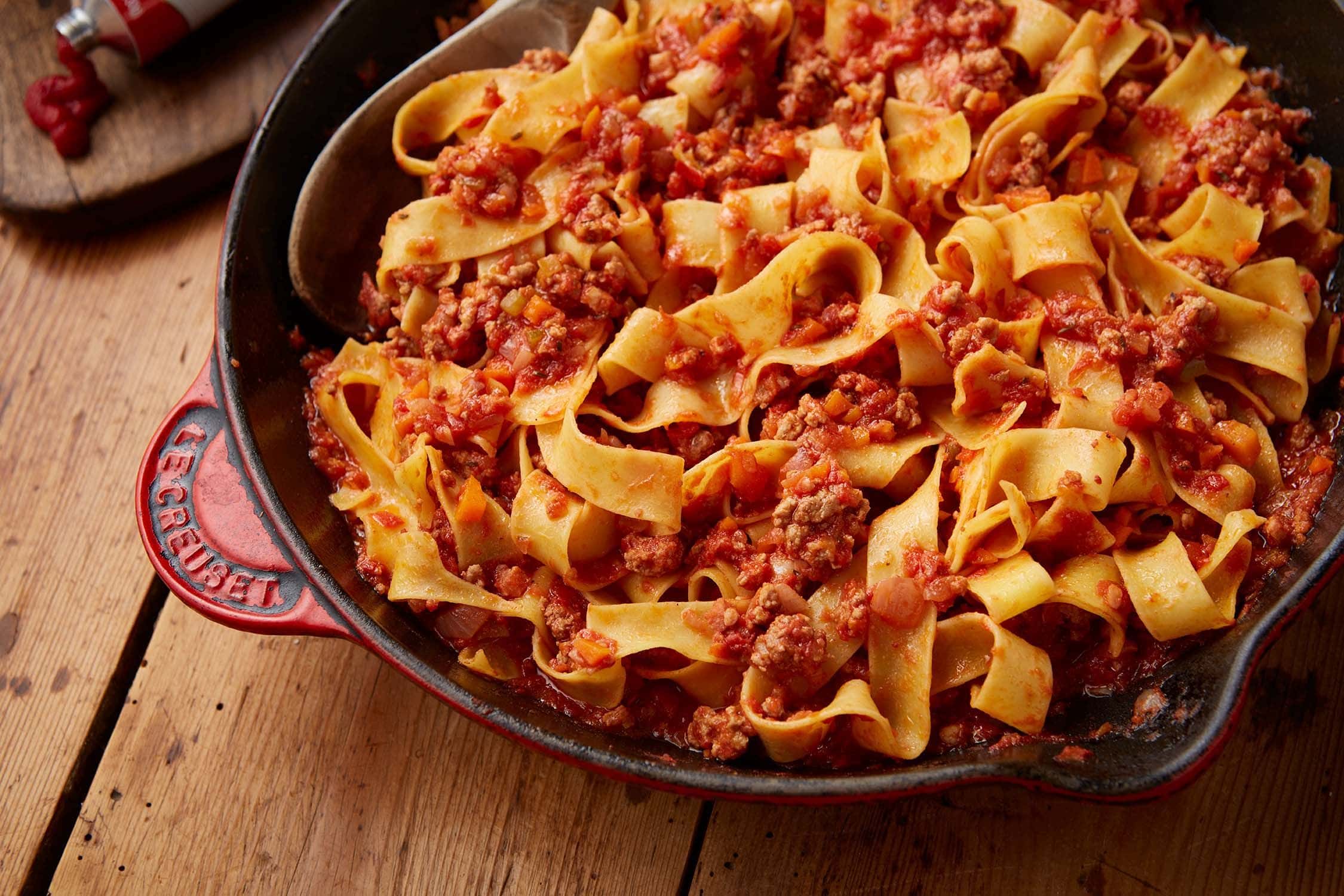 Pasta bolognese med Mutti Passerte tomater