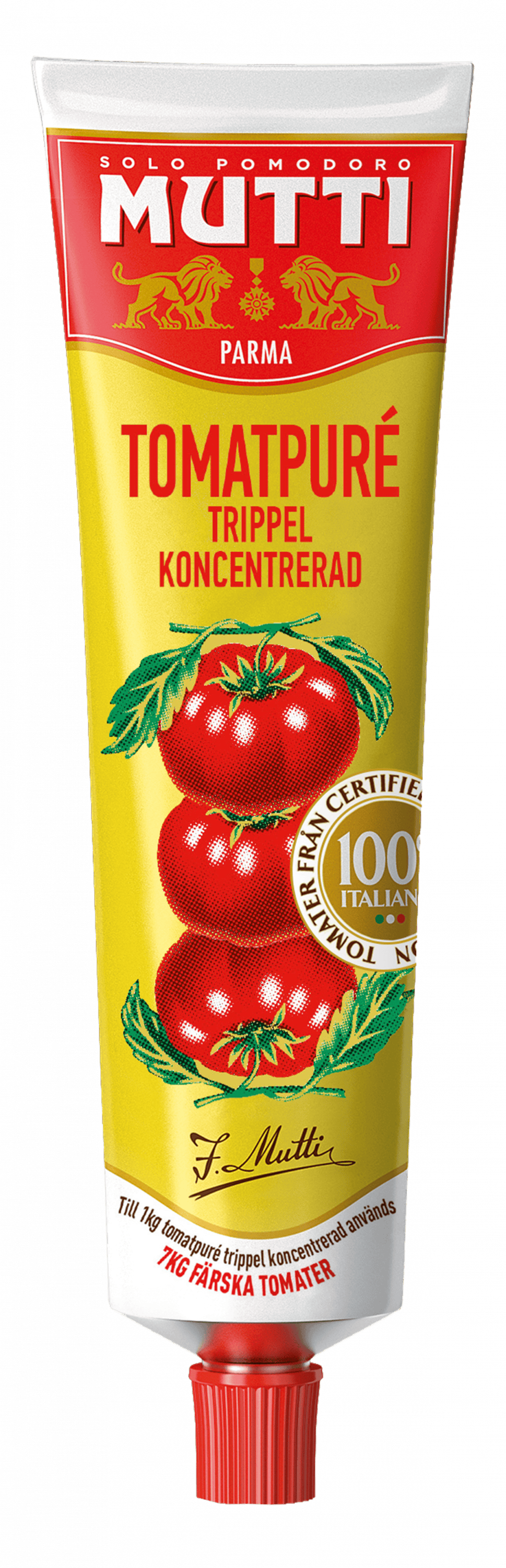 Tredobbelt konsentrert tomatpuré