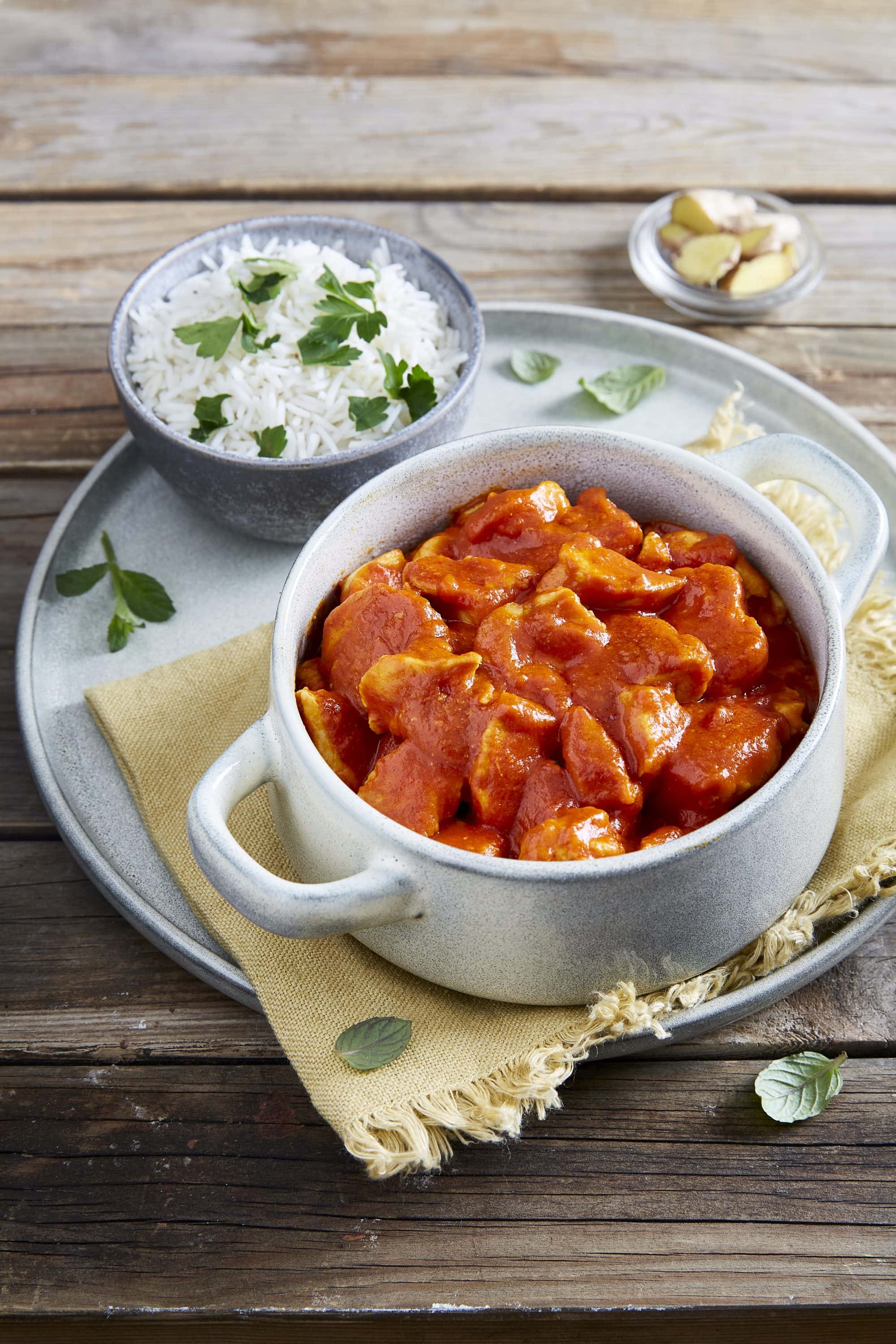 Enkel indisk kycklinggryta med Passata
