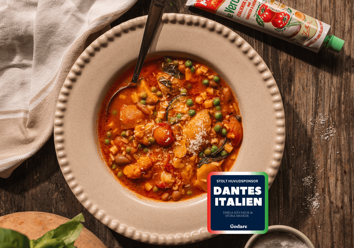 Minestronesoppa | Dantes italien