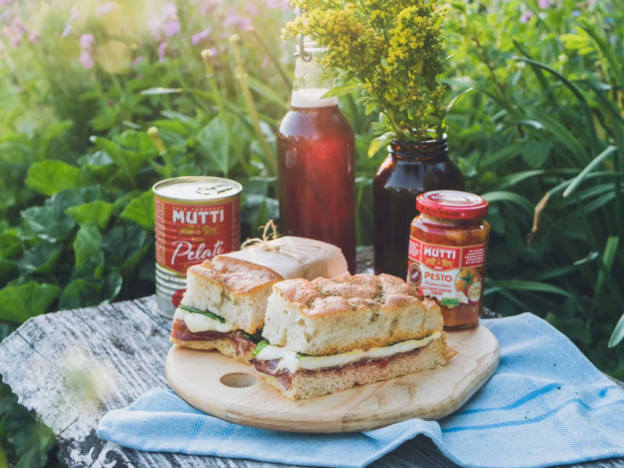ITALIENSK pressAd sandwich