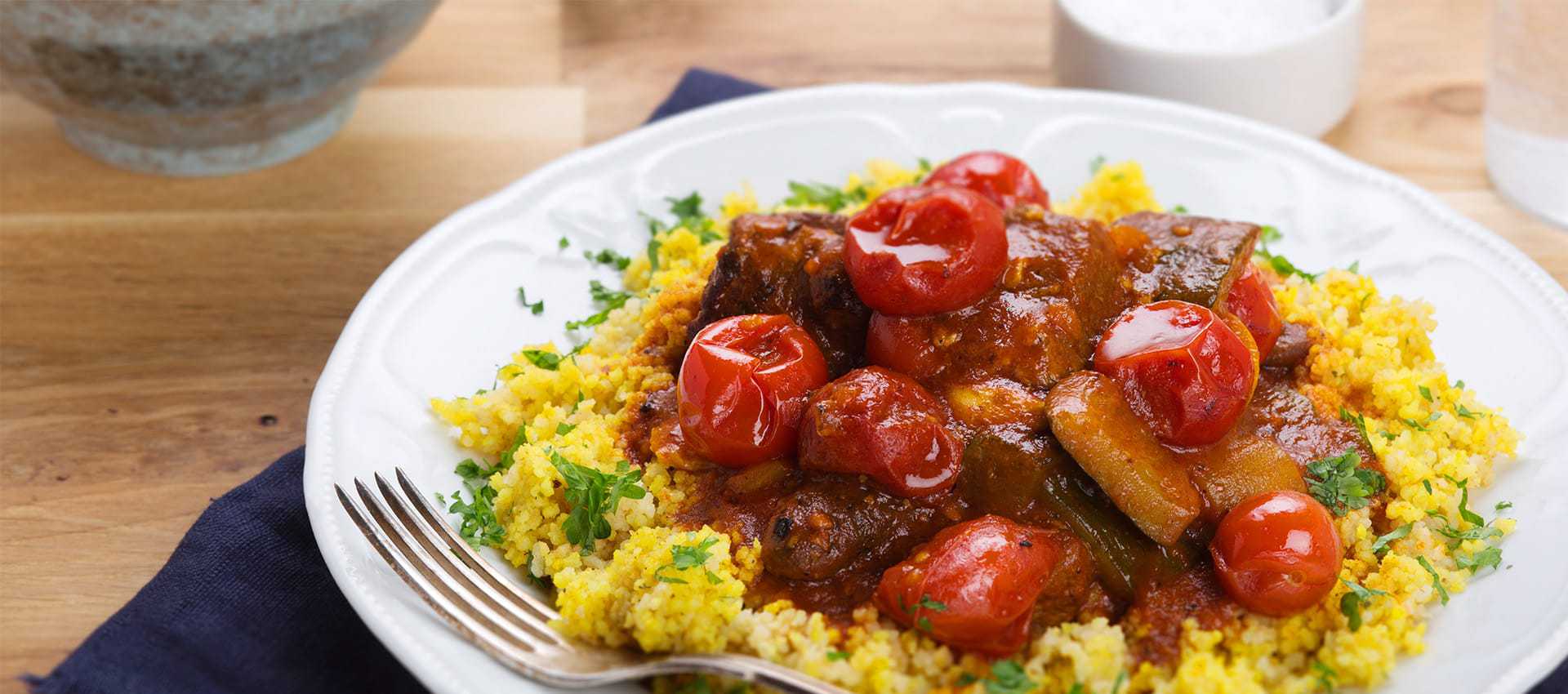Couscous mit lamm