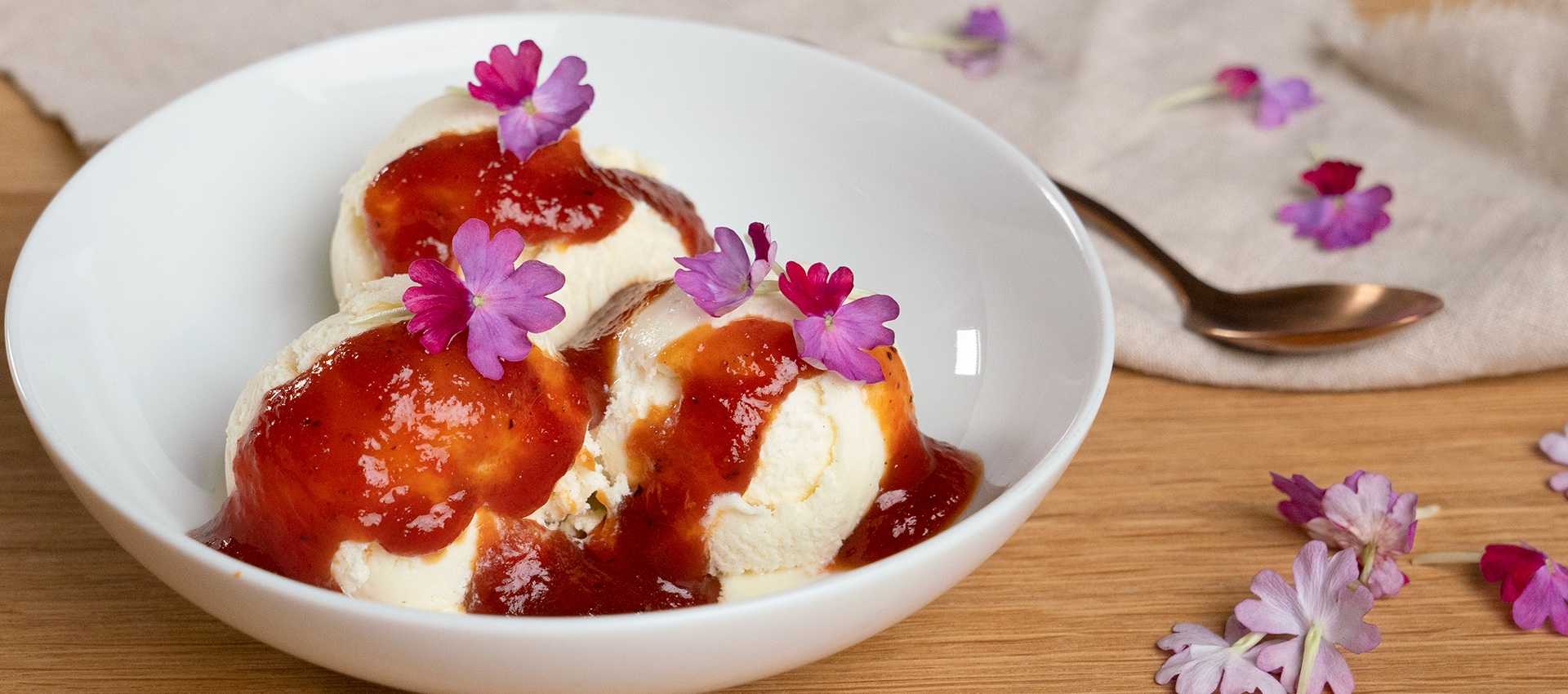 Italienische tomaten-karamell-sauce