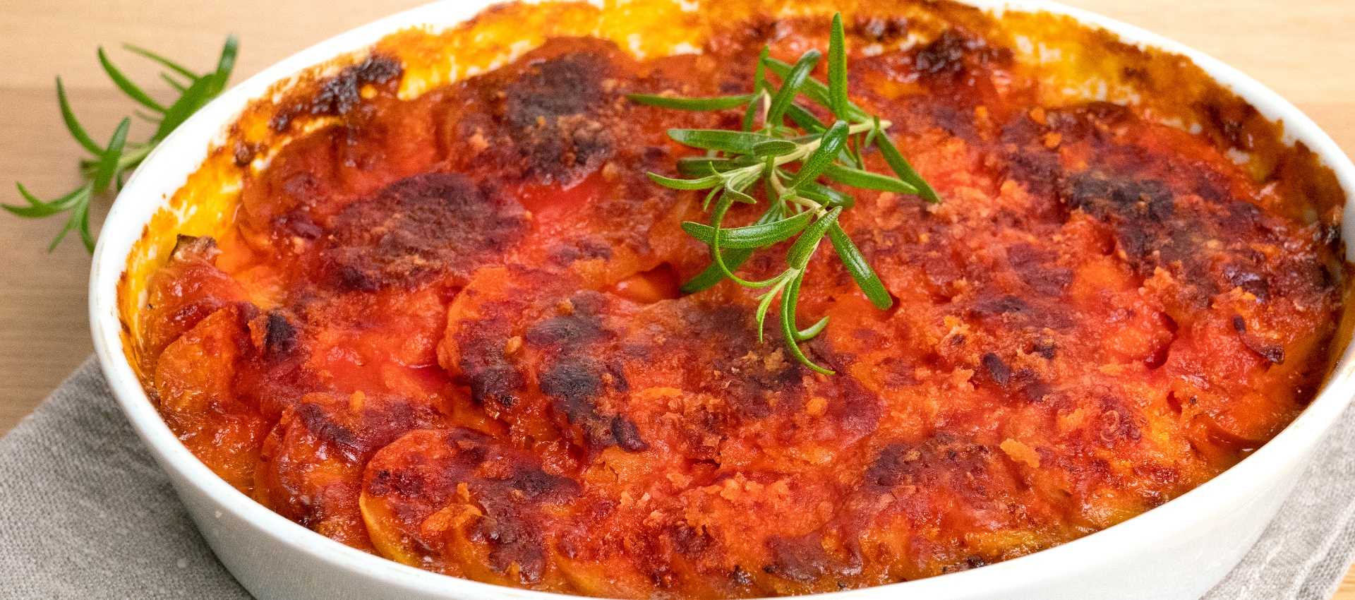 Klassisches kartoffel-gratin