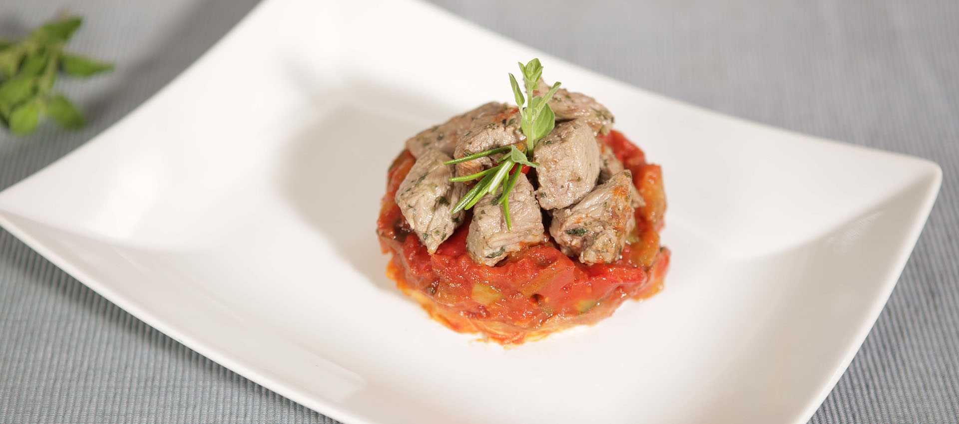 Ratatouille mit rind
