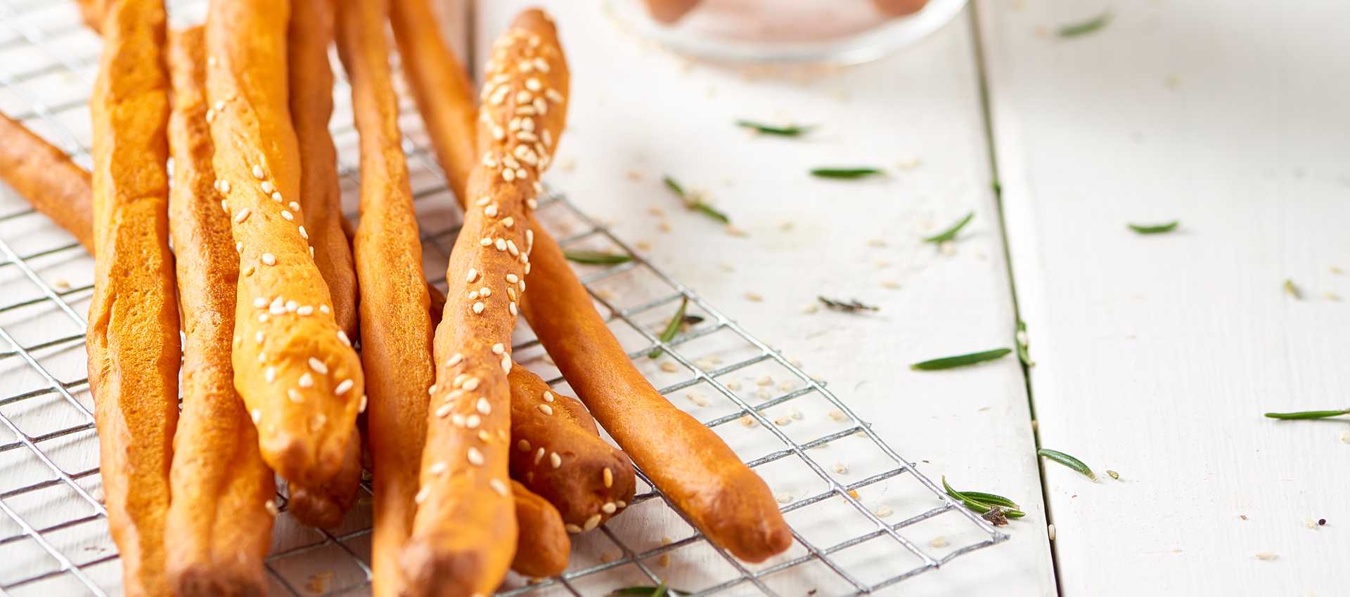 Verschiedene grissini rezepte