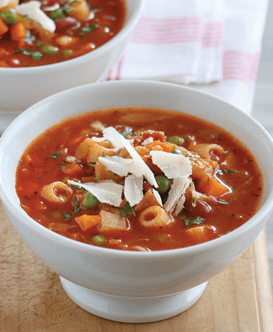 Herzhafte minestrone