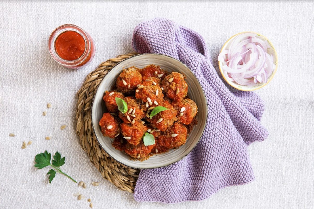 Fleischbällchen in tomatensauce