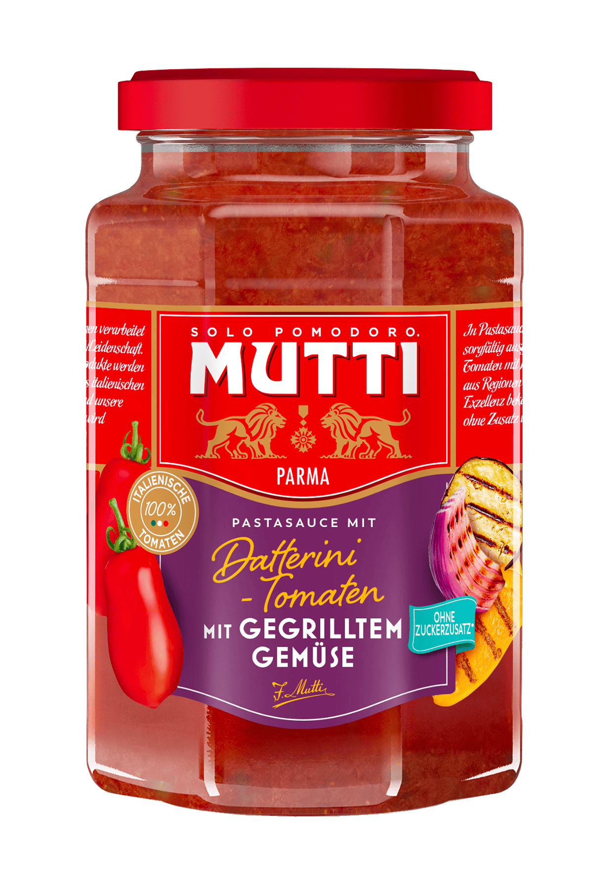 Pasta Sauce mit Datterini Tomaten mit Gegrilltem Gemüse
