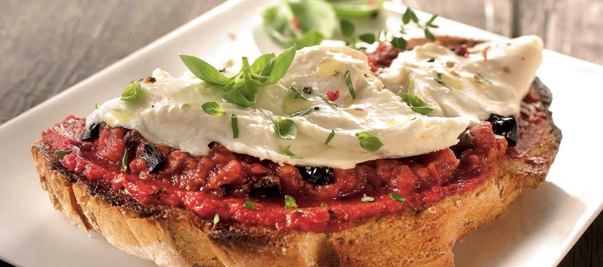 Bruschetta « doppio pomodore »