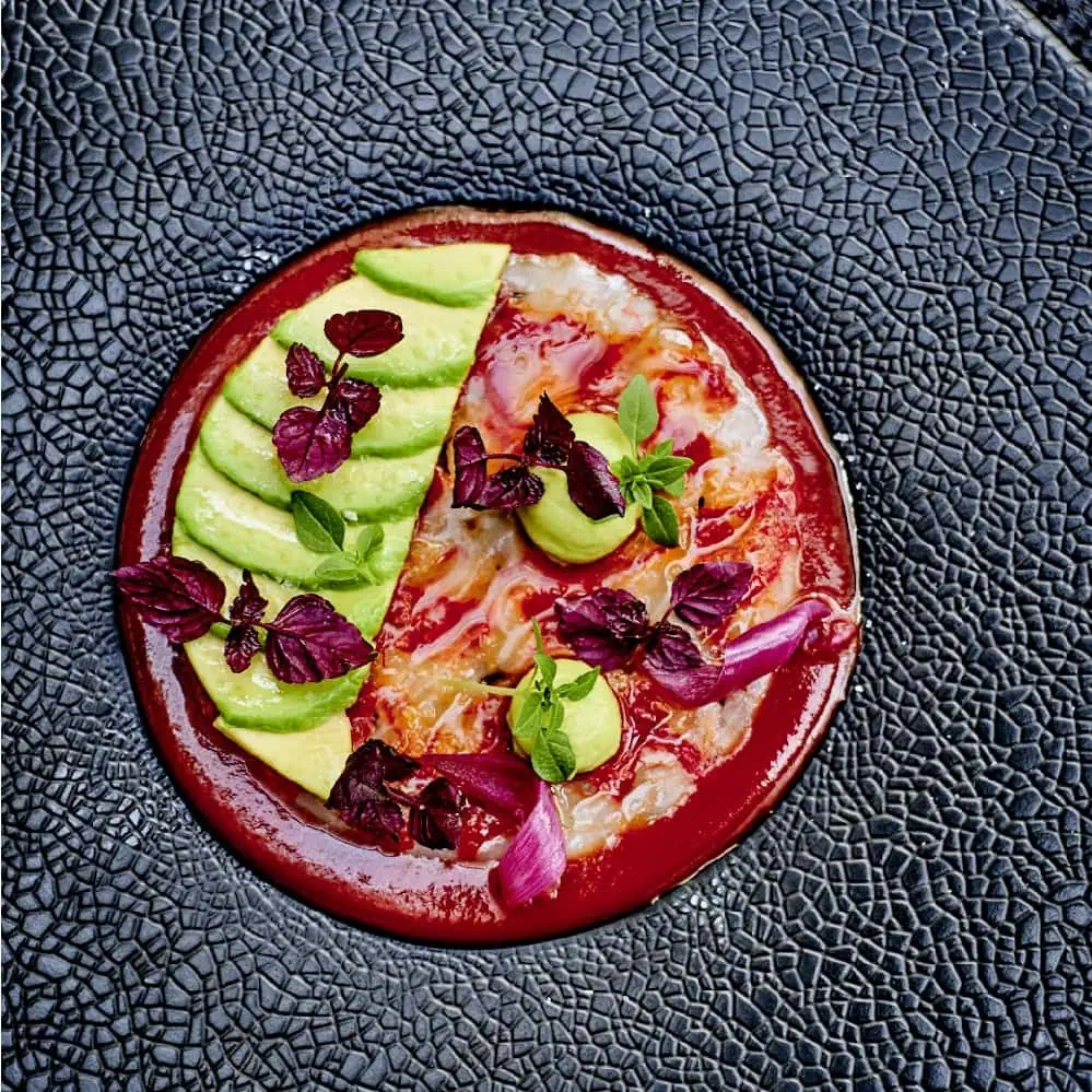 Carpaccio de gambas