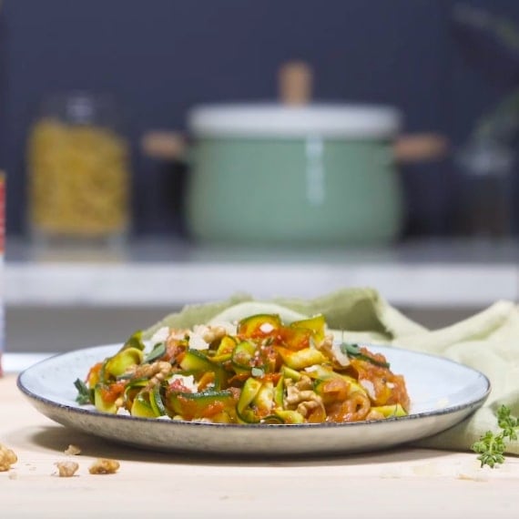 Nouilles de courgettes