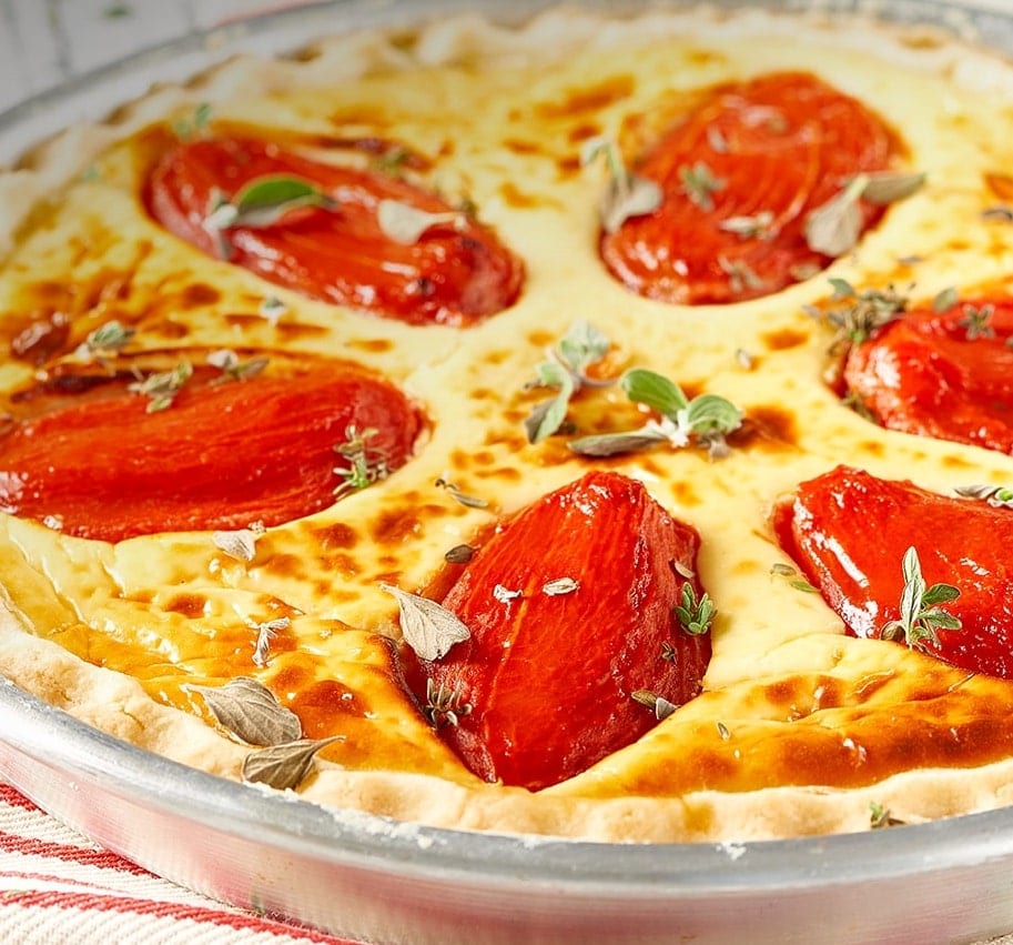 Quiche aux tomates