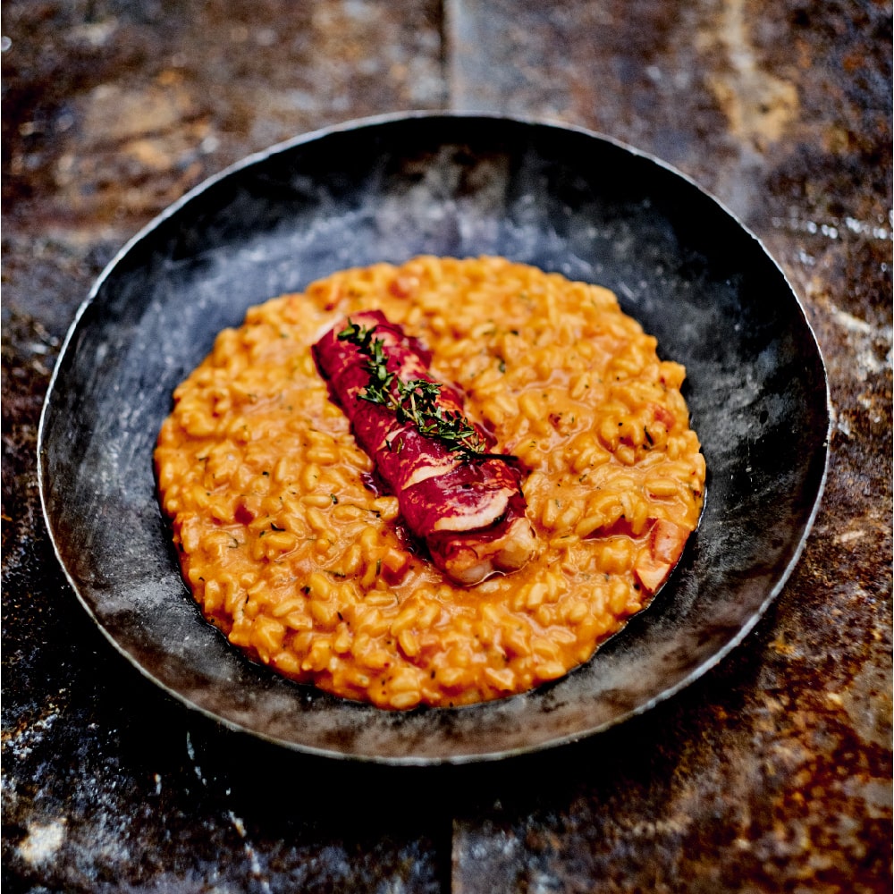 Risotto au homard