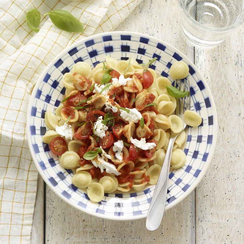 Orecchiette à la sauce tomate