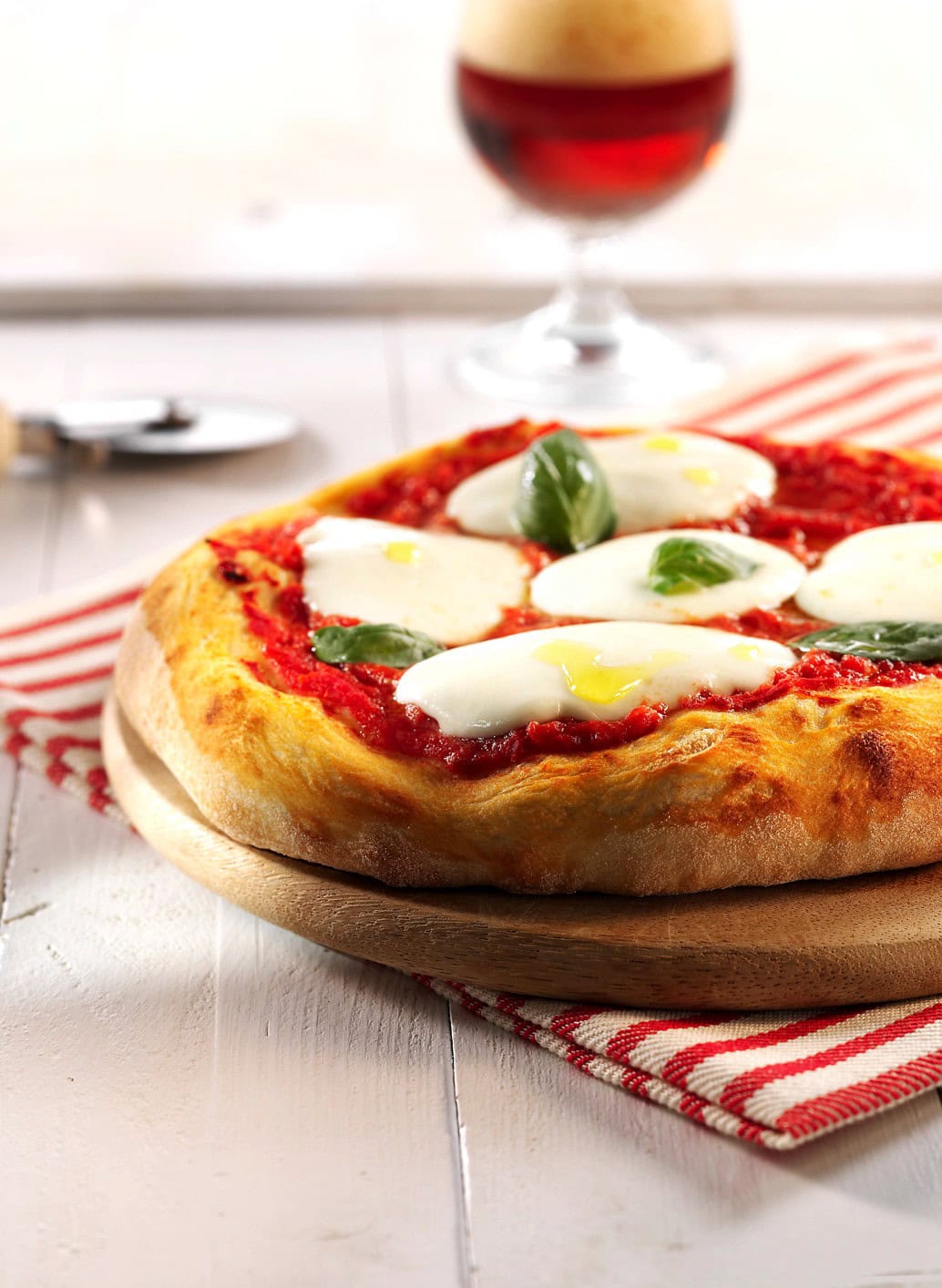 Pizza italienne à la mozzarella