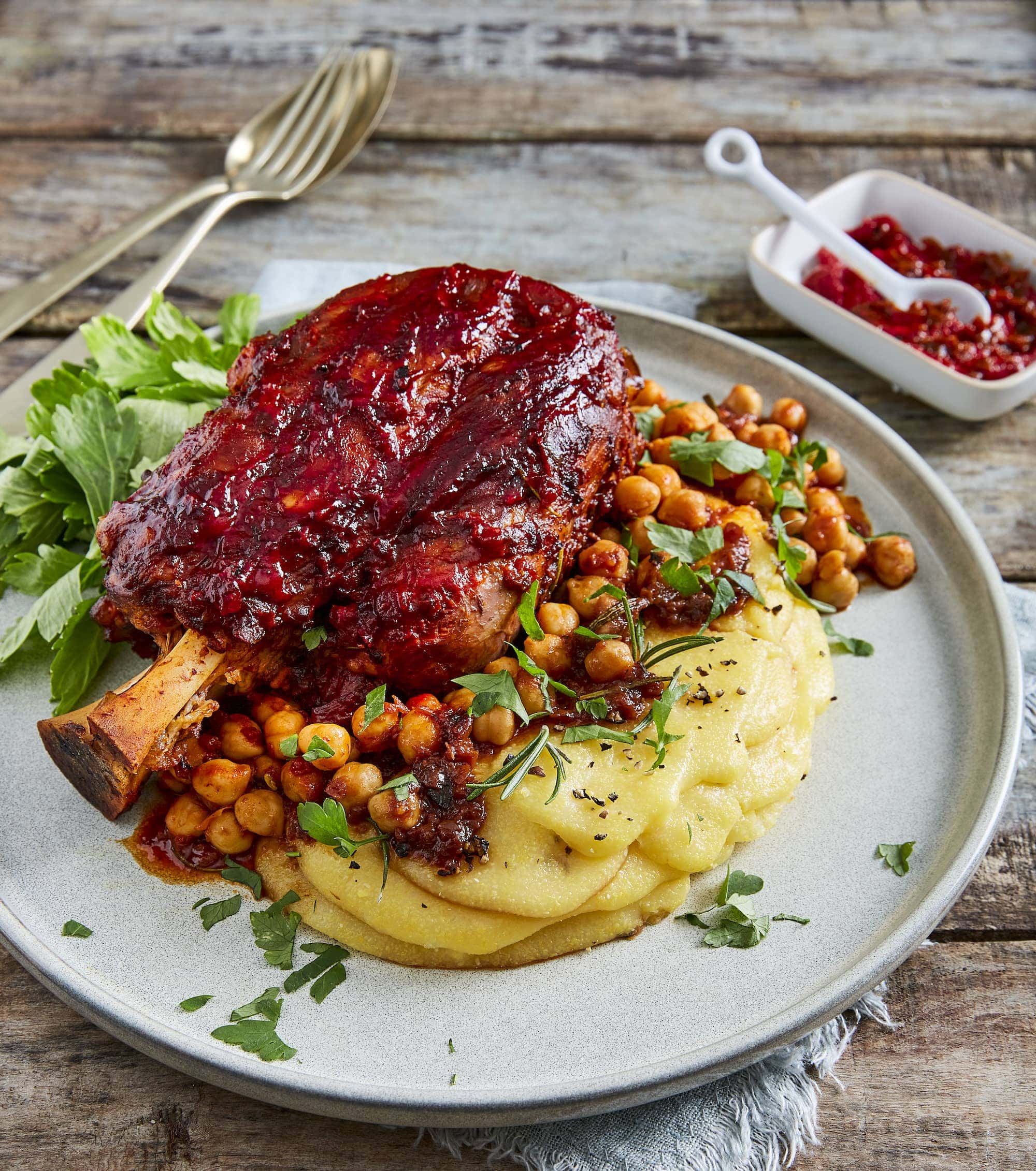 Agneau mijoté au double concentré de tomates