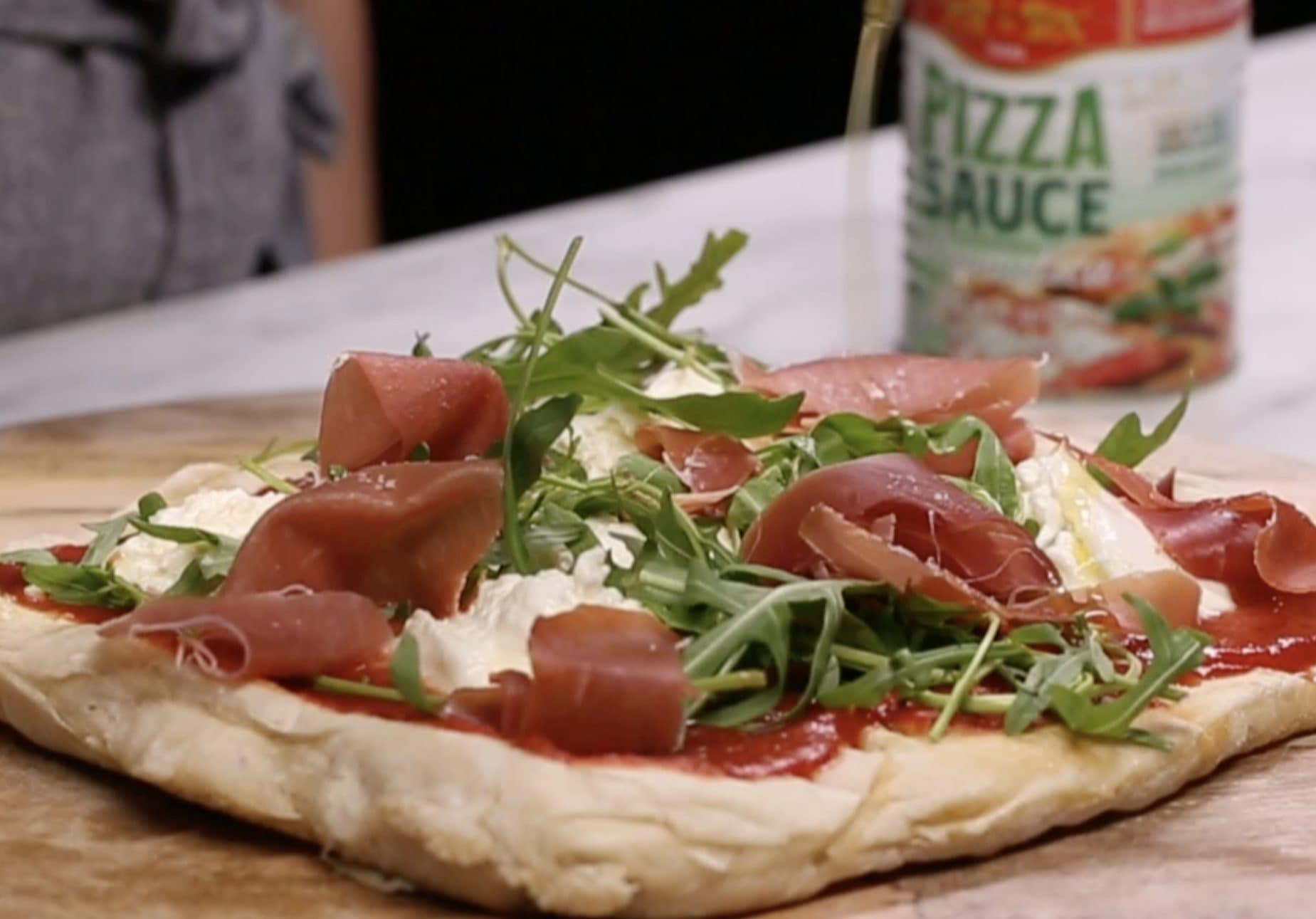 Pizza à la poêle (au grill)