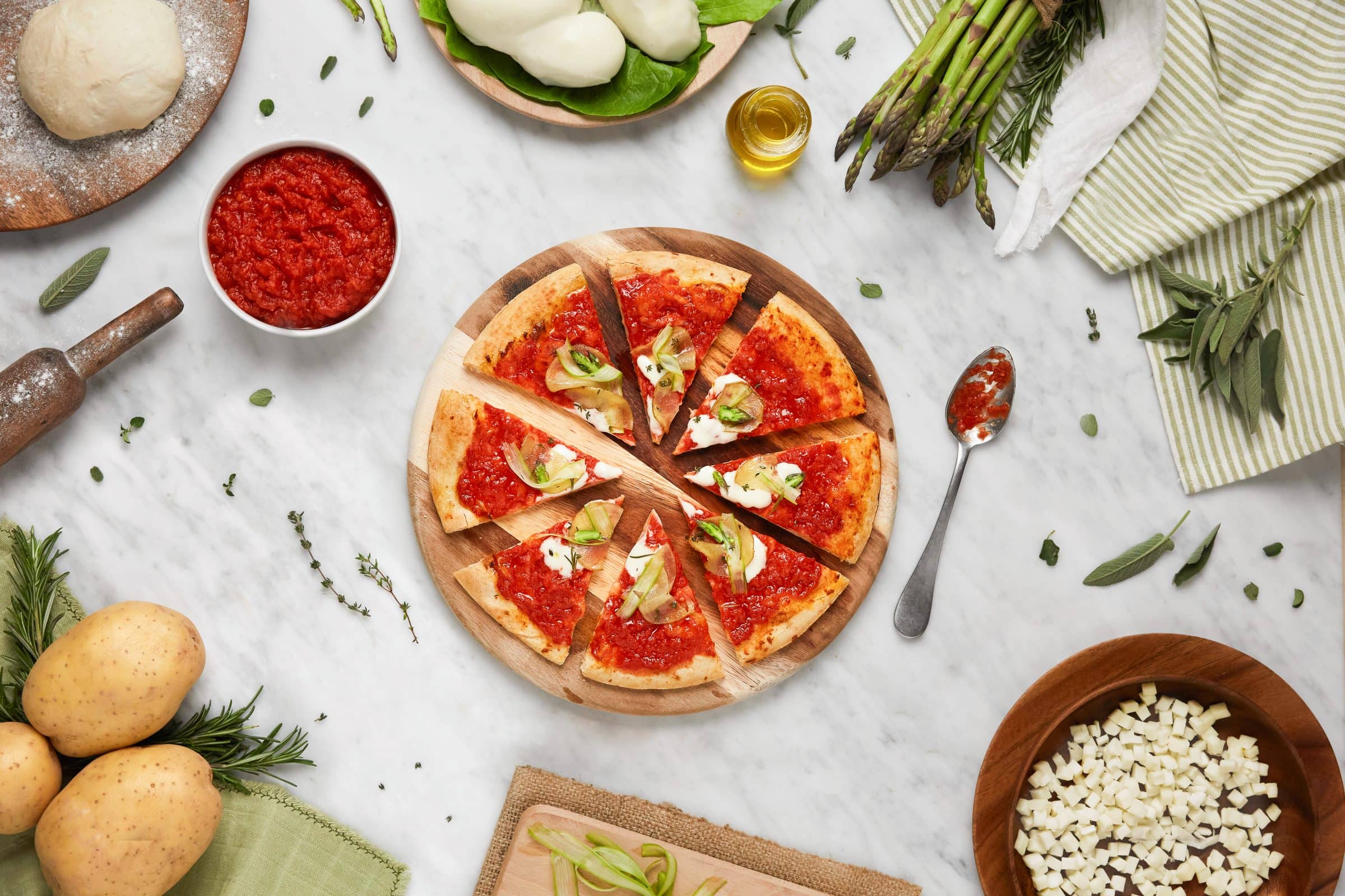 Pizza végétarienne