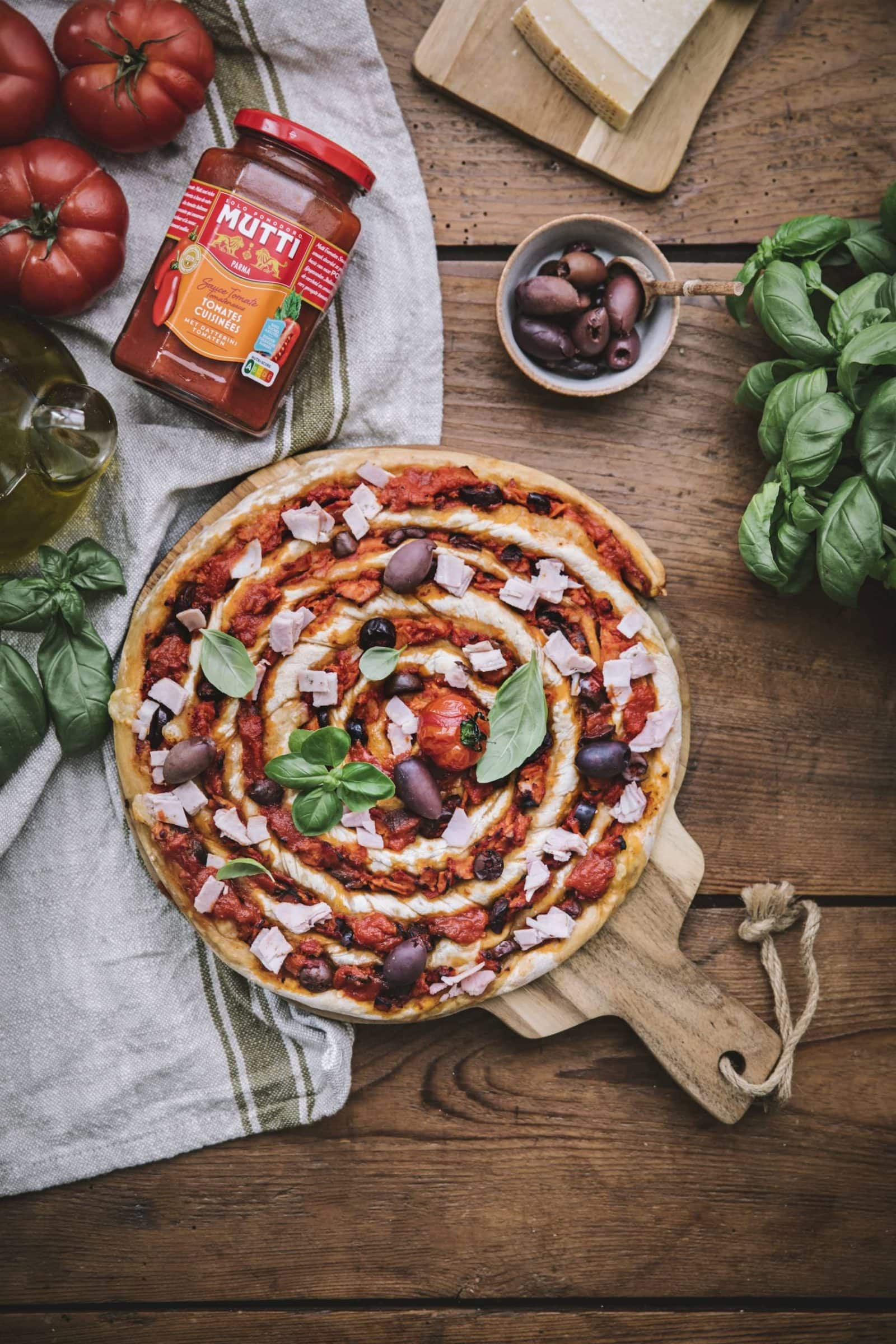 Pizza tourbillon