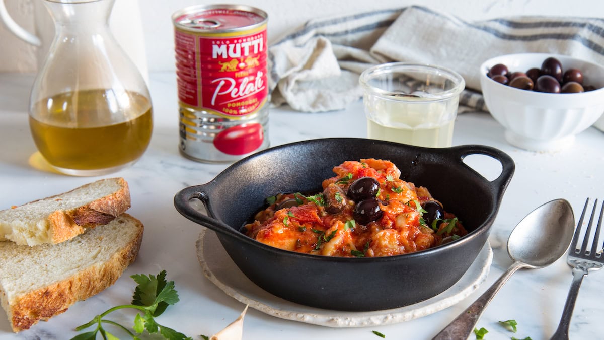 Poisson et sauce tomate alla Livornese