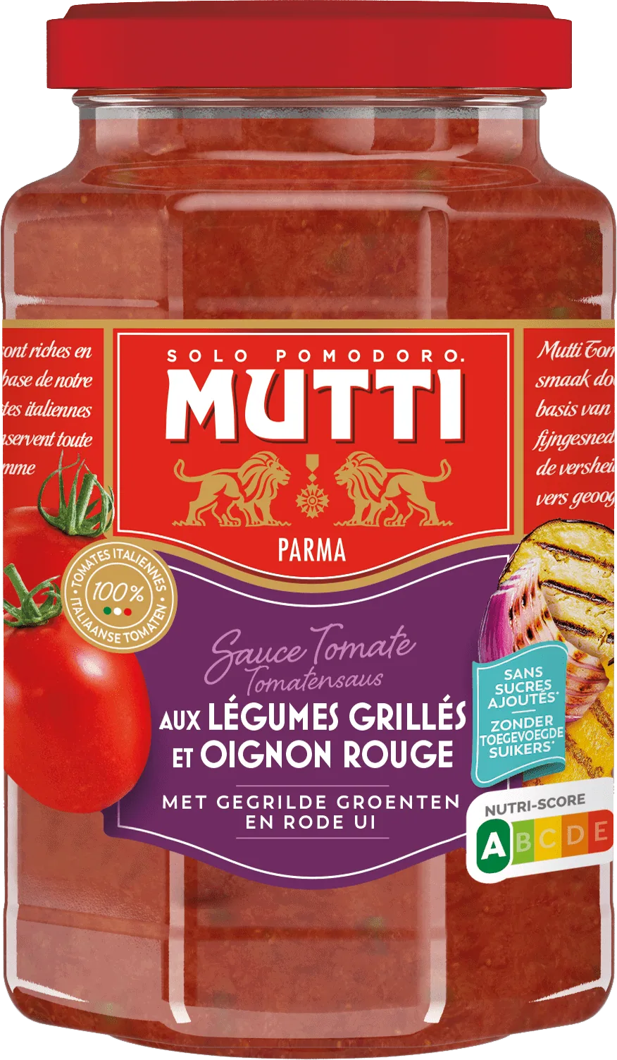 Sauce Tomate et Légumes grillés